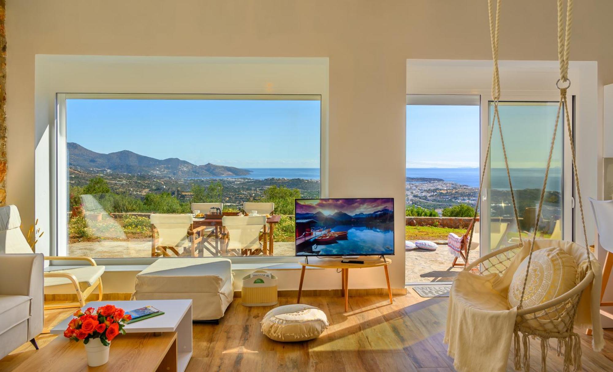 Althea Villa By Breathtaking View อายิโอสนิโกลาโอส ภายนอก รูปภาพ