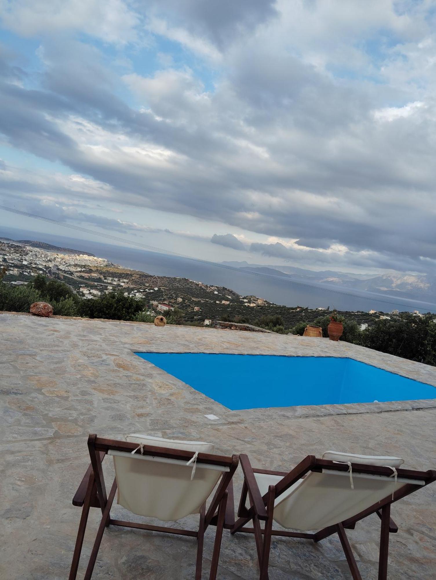 Althea Villa By Breathtaking View อายิโอสนิโกลาโอส ภายนอก รูปภาพ